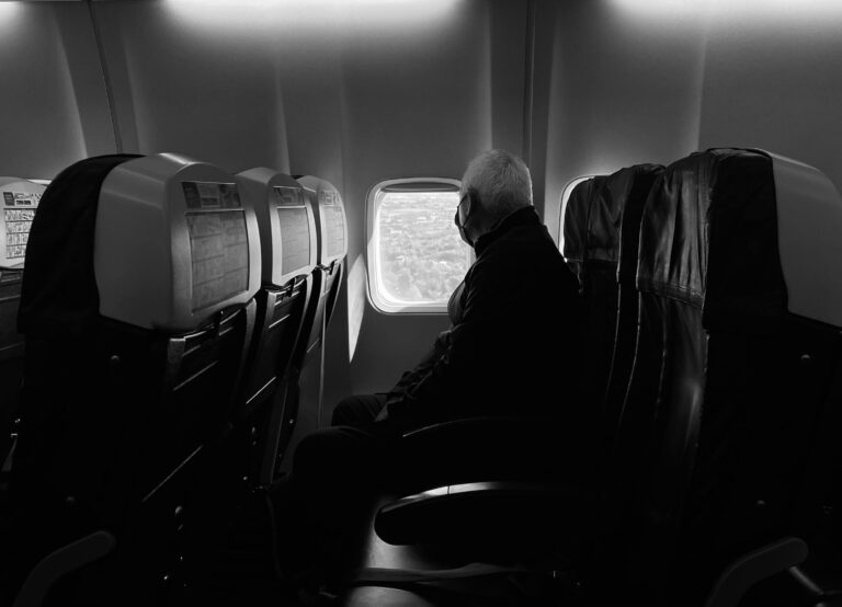 Aircraft with empty seats