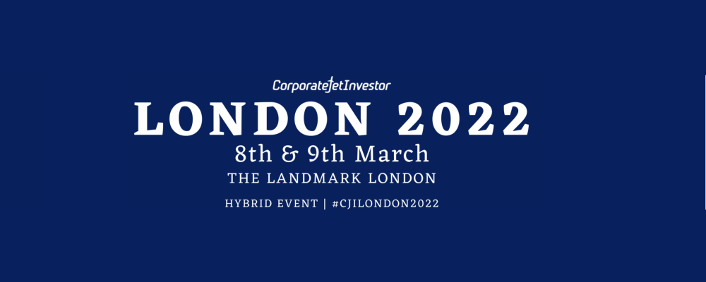 Corporate Jet Investor London 2022